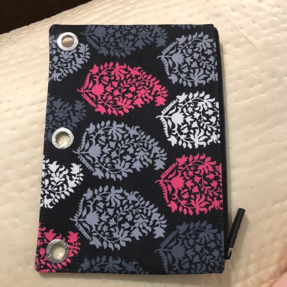 RARE Vera Bradley Northern Lights Pencil Case 10x7